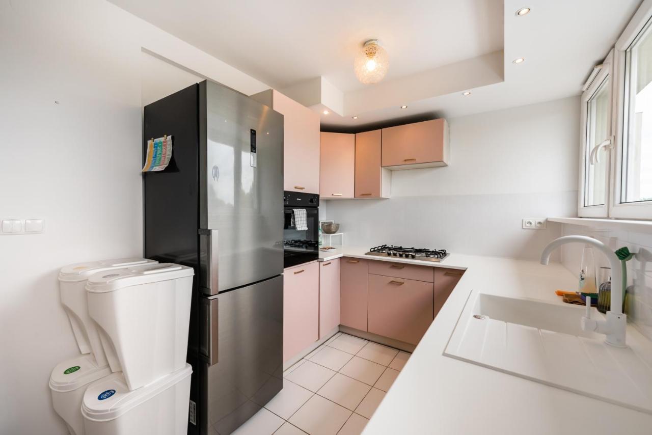 ורשה Saska Kepa Green Apartment מראה חיצוני תמונה