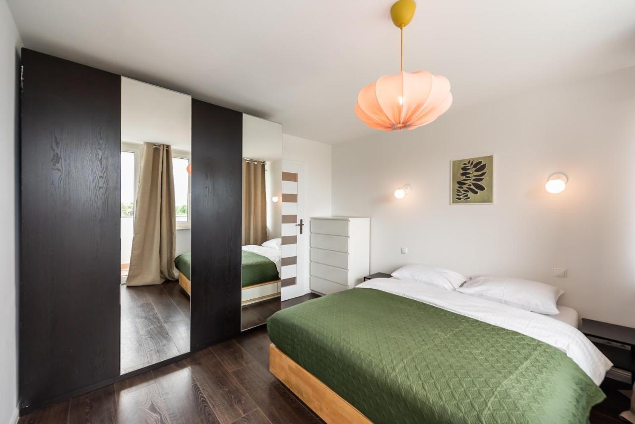 ורשה Saska Kepa Green Apartment מראה חיצוני תמונה