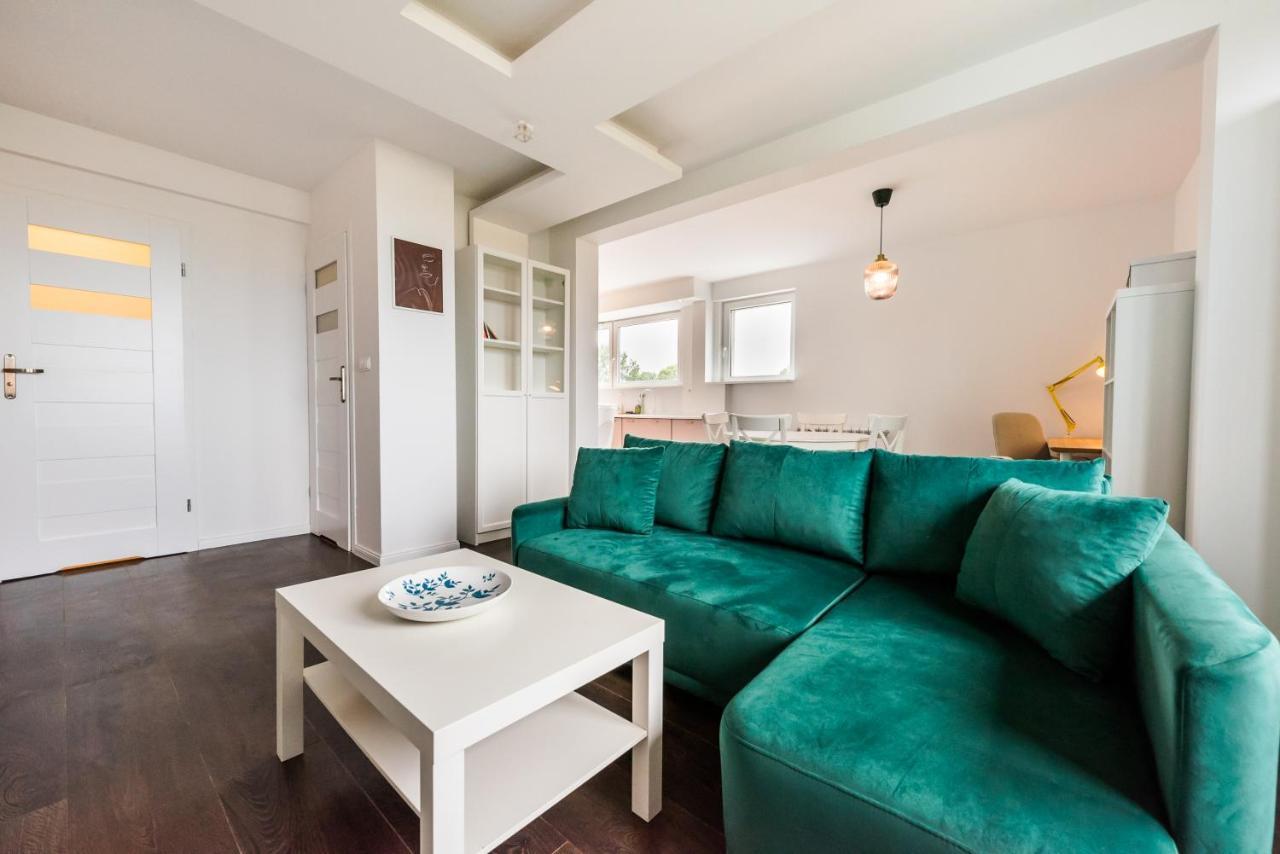 ורשה Saska Kepa Green Apartment מראה חיצוני תמונה