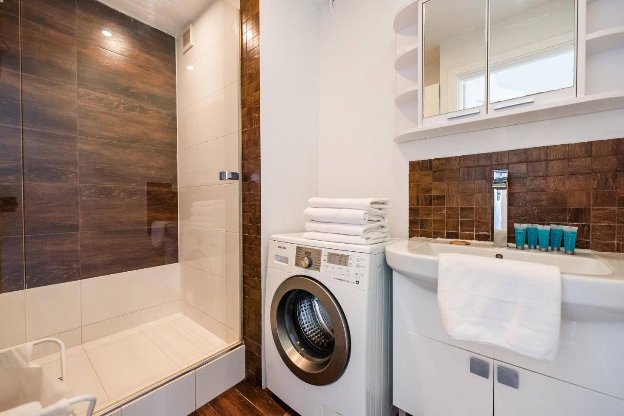 ורשה Saska Kepa Green Apartment מראה חיצוני תמונה